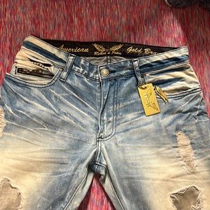 Robins jeans size 30 washed denim